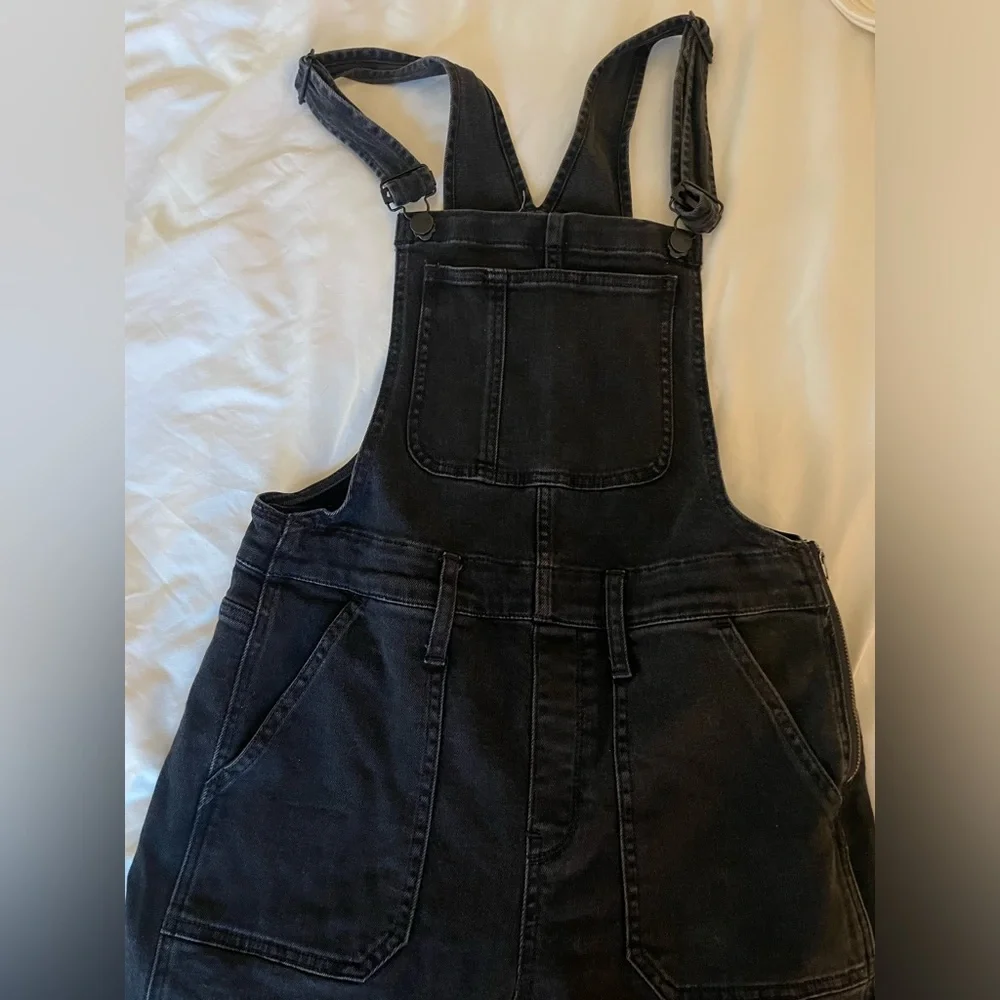 Madewell Skinny Overall in Lunar Wash Lunar Wash MD - Picture 2 of 4